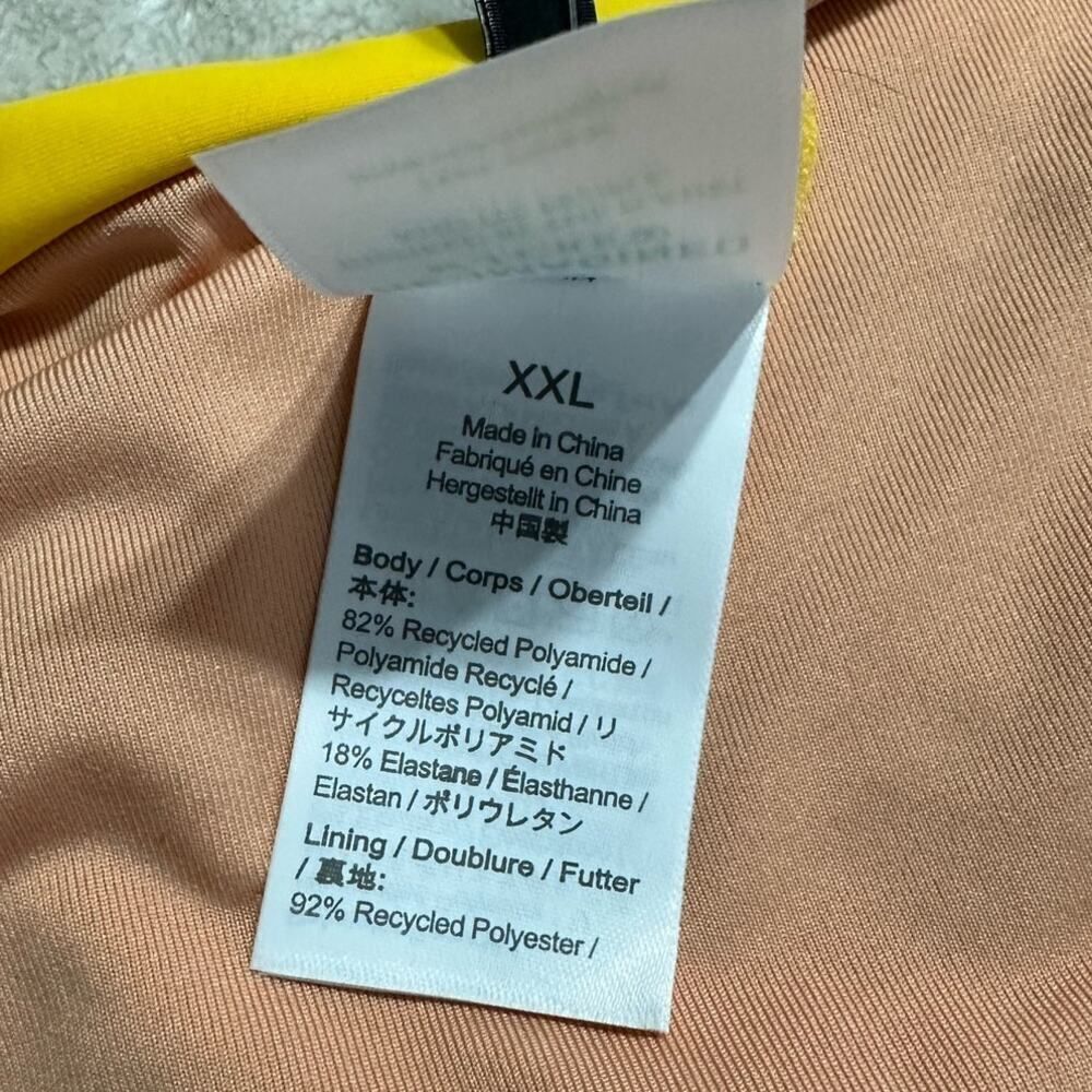 J.Crew Classic High Rise Bikini Bottom Women's Plus XXL Yellow NWT - Picture 3 of 6